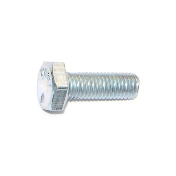 Midwest Fastener Grade 5, 1/4"-28 Hex Head Cap Screw, Zinc Plated Steel, 3/4 in L, 12 PK 60421 - main